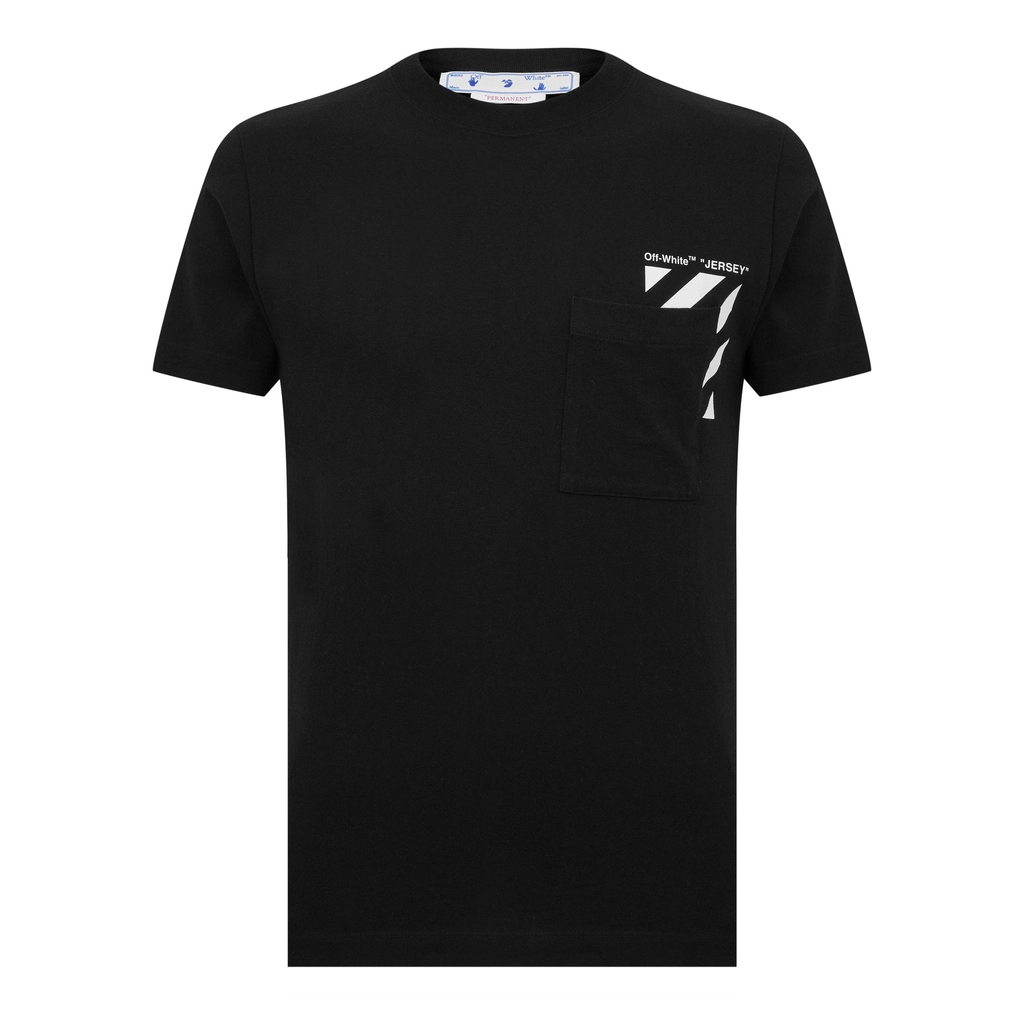 Off White Slim S S T - Black/White